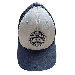 Koloa Hat Flex Fit Surfing Kauai Hawaii Trucker Style Mesh